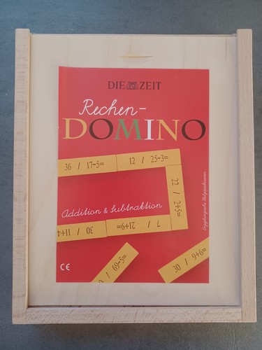 Die zeit rechendomino - zeit,, rechendomino,