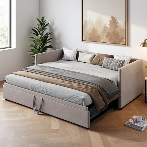 Polsterbett ausziehbares - polsterbett,