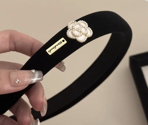 Luxus samt haarschmuck - luxus,