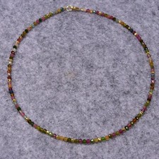 Turmalin Halskette, 925er