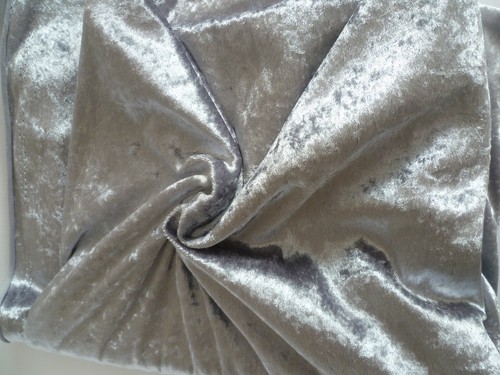 Stoff tischdecke grau samt - ,