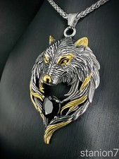Wolf Kopf Tier Jäger Fenrir