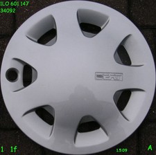 Seat 14 Zoll Radkappe Einzelstück Cordoba Ibiza u.a.  a