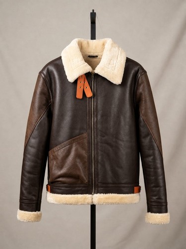Mens real shearling leather - mens,
