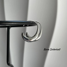 Halbcreolen ohrringe design - halbcreolen,