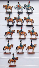 PREUSSEN 1813-15 Brandenburgisches  Kürassier Rgt   13 Fig  30mm flache Zinnfig1