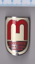 Oldtimer MASSHOUSE Fahrrad Cycle Head Badge Fahrrad Abzeichen