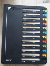 Pultordner Deskorganizer LEITZ Ordner A4  A - Z