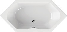 Duo Sechseck Badewanne 189 x