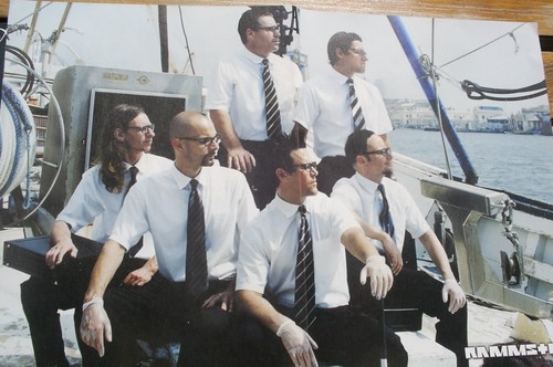 Rammstein vintage poster a3 - rammstein,