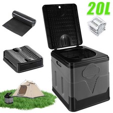 Campingtoilette WC Portable Klapptoilette Tragbare Outdoor Toilette Wohnwagen