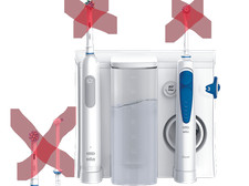 ORAL-B Oral Health Center PRO 1 Munddusche + Elektrische Zahnbürste Weiß