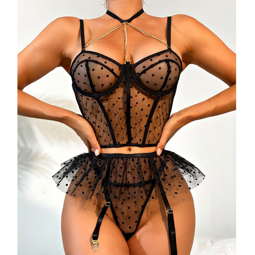 Sexy dessous damen schwarz - sexy,