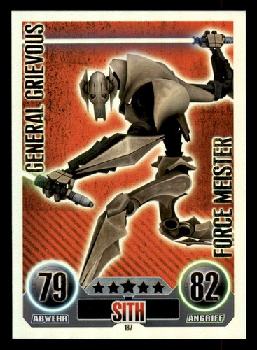General grievous force attax - grievous,