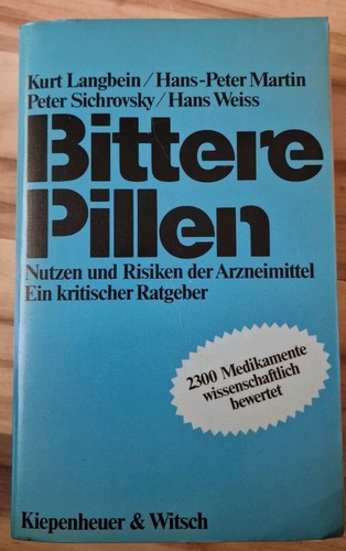 Bittere pillen - bittere,