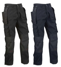 Arbeitshose Ironman Outdoor Builder Pocket Security Cargohose schwarz | navy