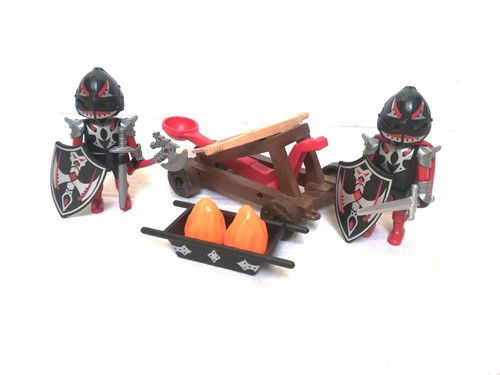 Playmobil ritter mit katapult - ritter,
