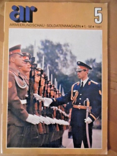 Armeerundschau 1981 nva - armeerundschau, 5