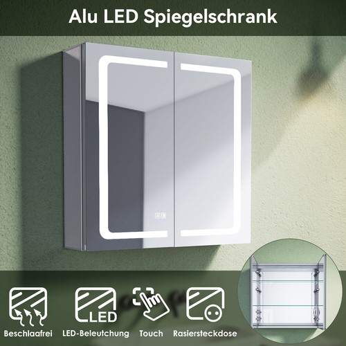 Spiegelschrank mit led - mit,