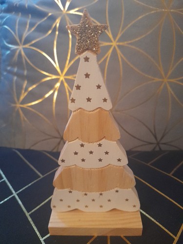 Tannenbaum holz deko - tannenbaum, m