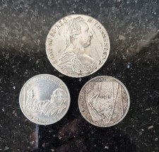 Lot Silbermünzen 10 DM, Maria