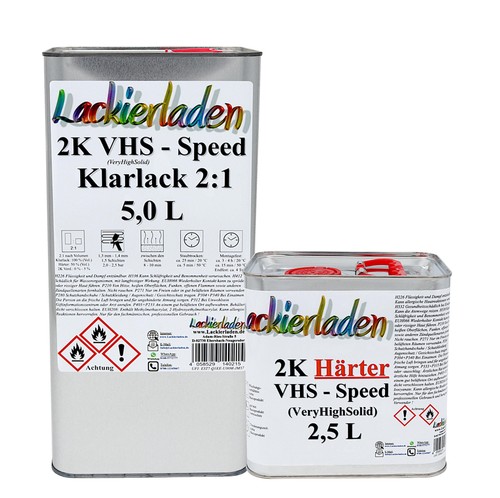 Set vhs speed klarlack - set, 2k