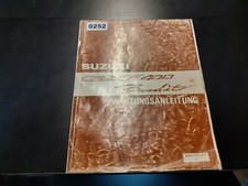 0252 Motorrad Werkstatthandbuch SUZUKI GSF 400 Bandit Wartungsanleitung