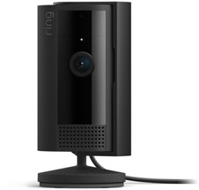Ring Indoor Cam (2. Gen) - Schwarz | 1080 HD Nachtsicht | Überwachung Alexa