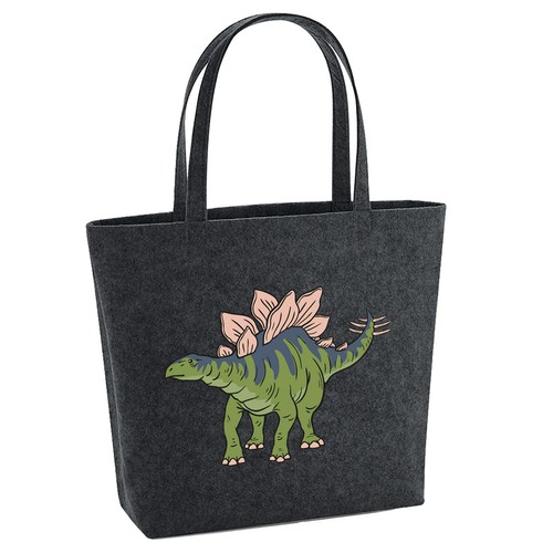 Filz shopper stegosaurus - shopper,