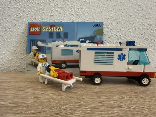 Lego 6666 krankenwagen - -,