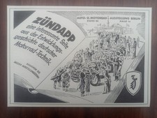 Zündapp, Motorrad motorbike, Ausstellung Berlin, Werbung advert pubblicità, 1938