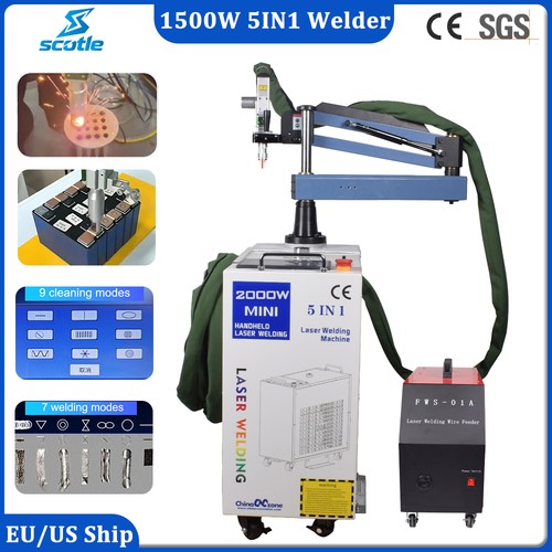 5in1 1500w handheld - 5in1, laser