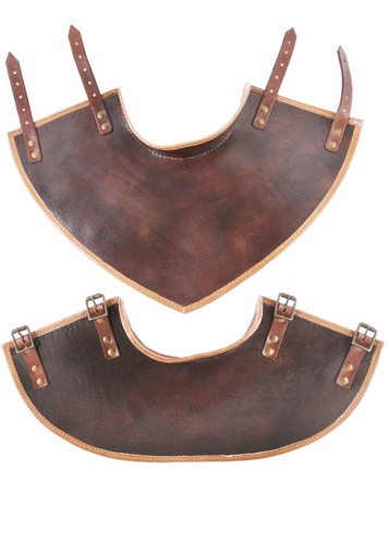 Leder kragen arnulf - leder,