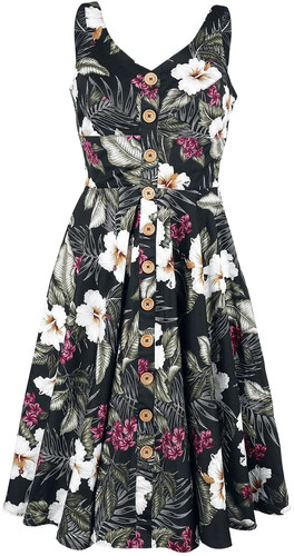 Hell bunny mittellanges kleid - hell,