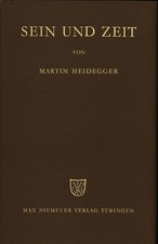 Heidegger, Sein und Zeit.