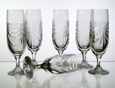 6  Kristall Sektgläser