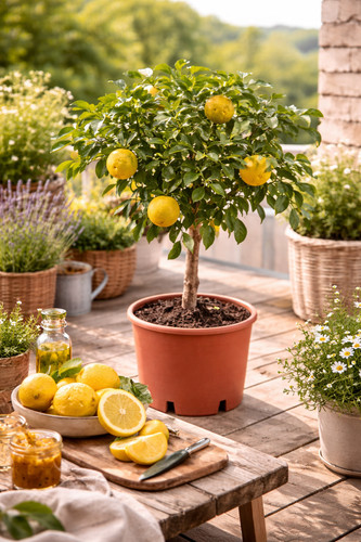 Yuzu pflanze citrus junos - pflanze,