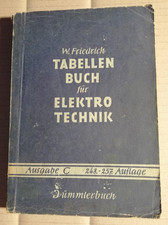 FRIEDRICH - TABELLENBUCH für
