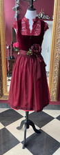Marjo Dirndl  Gr. 36, 38 rot 65er Länge