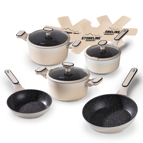 Stoneline teilig creme - stoneline®, 11-teilig