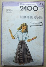 Simplicity   Schnittmuster Damen  2400 Rock  36 - 40