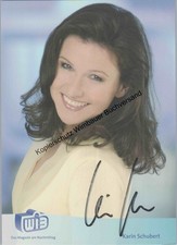 Original Autogramm Karin Schubert Frankenschau /// Autogramm Autograph si 331672