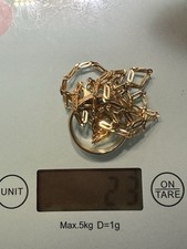 Goldkette und ring 585 - goldkette,