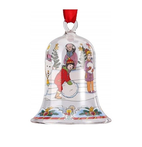 Hutschenreuther glas glocke - hutschenreuther, glas-glocke