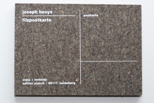 Joseph beuys multiple - :,