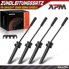 4x Zündleitungssatz Zündkabel für Chrysler PT Cruiser Sebring Voyager IV 2.0 2.4