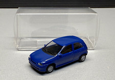 Opel Corsa B Kleinwagen Coupe city car Stadt Auto GSI ??? blau PKW Herpa H0 1:87