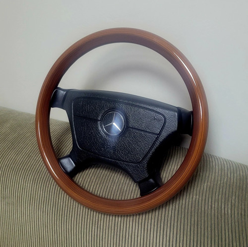 Holzlenkrad mercedes benz w123 - holzlenkrad,