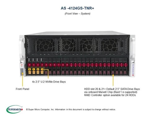 Supermicro 4124gs tnr - supermicro, as-4124gs-tnr