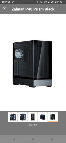 Zalman p40 prism black - , neu